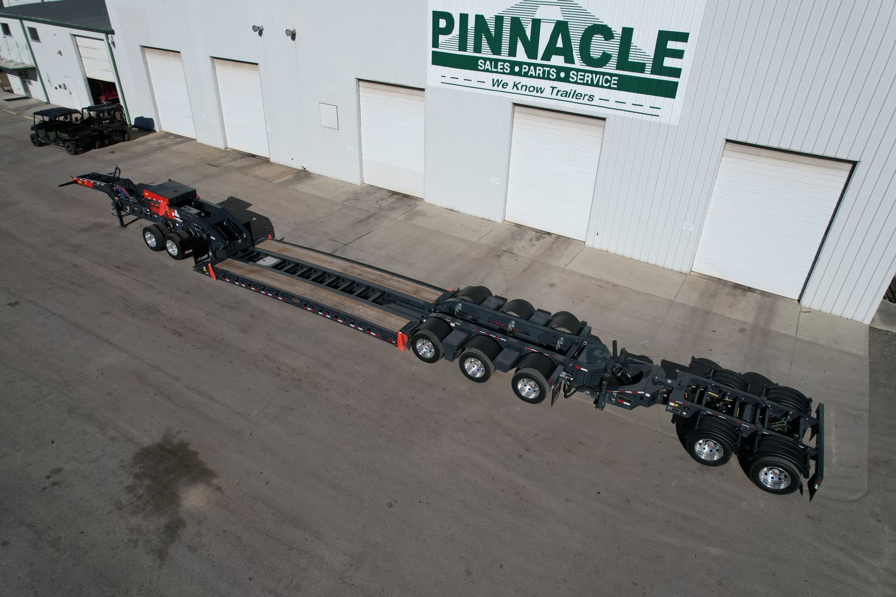 2027 Brandt 56’11” x 9′ 65 Ton Hydraulic RGN Modular 2+3+2 Lowboy